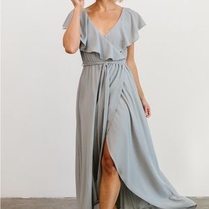 Baltic Born Katya Dress in Light Blue Size Large 10/12